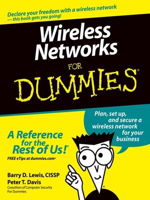 cover image of Wireless Networks For Dummies